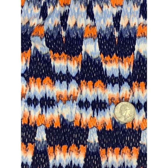 La Blanca Vision Quest Halter Tankini  In Dark Blue, Orange and White - Size 8 - Picture 4 of 7